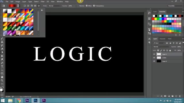 How to make a glowing text effect in photoshop | 2017 смотреть онлайн