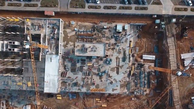 Жилой комплекс "Europe City". Ход строительства. Ноябрь 2021. смотреть онлайн
