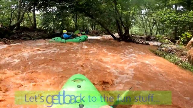 Oak Creek Kayak/Packrafting (near Cornville, AZ) - About 300cfs 7/25/21 смотреть онлайн