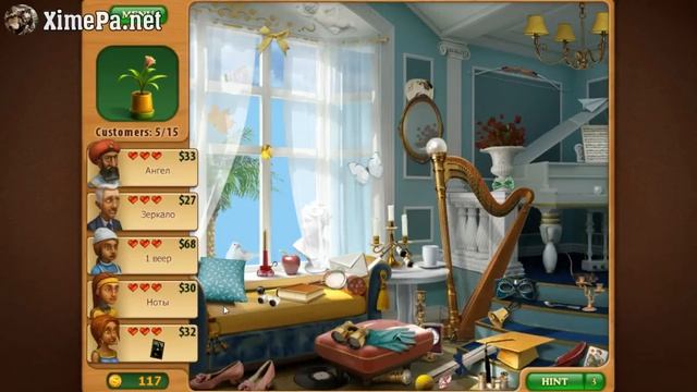 Игра Дивный Сад: Ремонт Особняка - геймплей смотреть онлайн