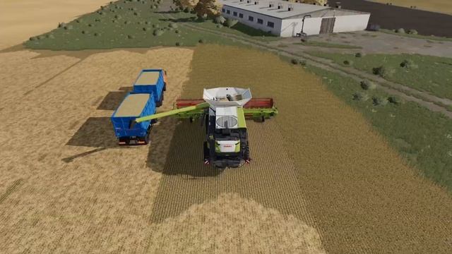 Выехали полным составом на уборку/Мучительная уборка/Farming Simulator 2022 смотреть онлайн