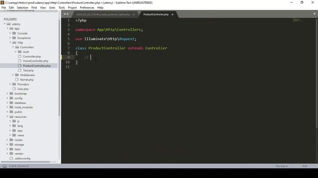 #7 Laravel 7 CRUD Add Controller Model, Route смотреть онлайн