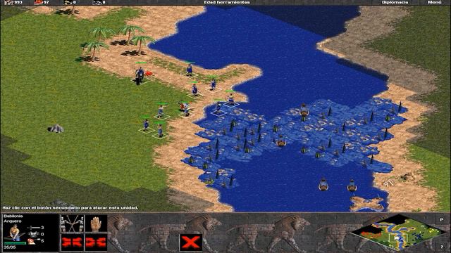 Age Of Empires - #1 - Ensemble Studios - Microsoft - 1997 - PC - Walkthrough - Español