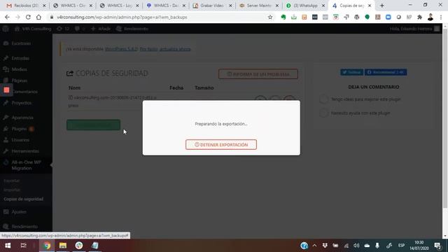 Como actualizar tu Pagina Web hecha den Wordpress смотреть онлайн