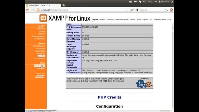 how to install xampp on ubuntu смотреть онлайн