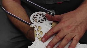 Выпиливание внутреннего узора , ручной лобзик , как выпиливать внутренние отверстия