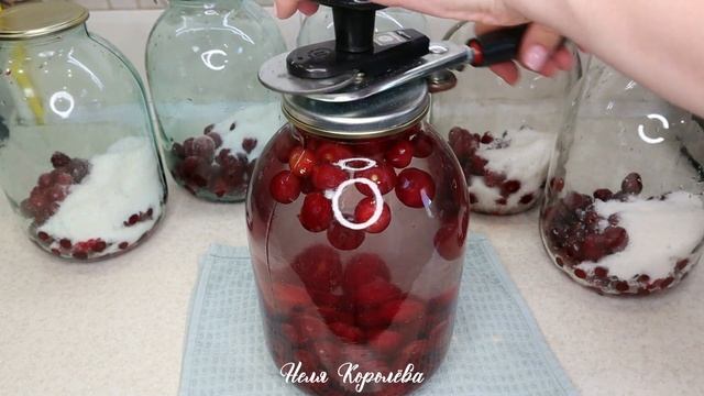 КОМПОТ из вишни на зиму без стерилизации - самый быстрый и легкий рецепт смотреть онлайн