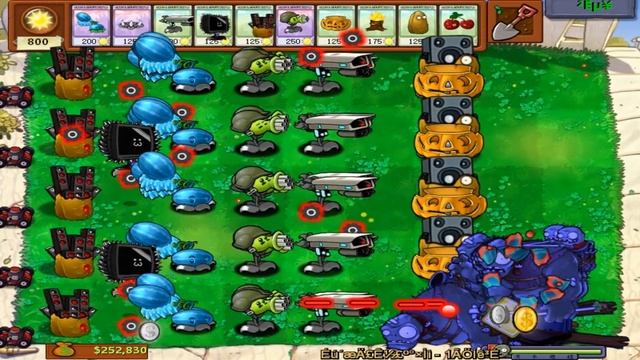 Plants Vs Zombies : Gatling Pea Vs Cameraman Vs Titan TV Man Plants vs Zombies GamePlay смотреть онлайн