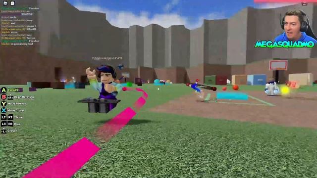 MegaSquad Mo Bullies Players with his Mind in Roblox Fling Things and People смотреть онлайн