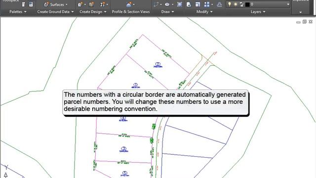 Create Parcels AutoCAD Civil 3D смотреть онлайн