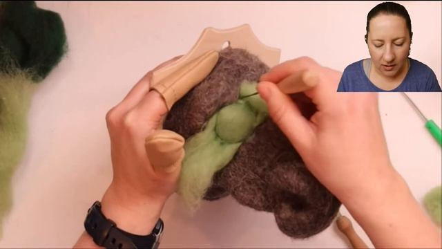 How to needle felt a mounted dragon's head смотреть онлайн