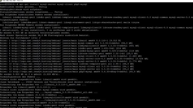 MySQL installieren Debian 8 | vServer & Rootserver | SirBukkit смотреть онлайн