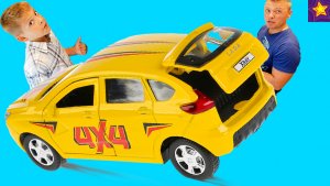 МАШИНКИ На ЛАДА X RAY Ищем ЗАПЧАСТИ!!! ИГОРЬ Разыгрывает новую ЛАДУ! Видео для детей