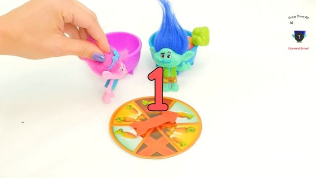 Trolls Poppy VS Branch Jumping Jack Game with the Bergen and Slime! смотреть онлайн
