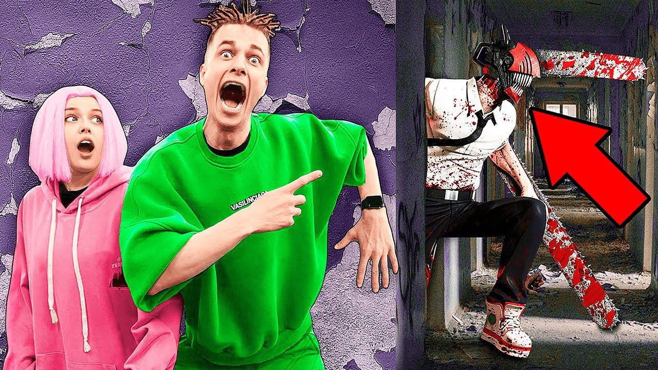 ЧЕЛОВЕК БЕНЗОПИЛА НАПАЛ НА НАС, ЗРЯ МЫ ЕГО НАШЛИ ! смотреть онлайн