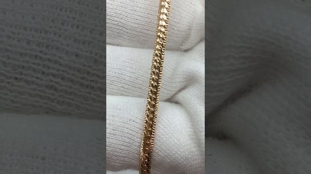 Цепь из медицинского сплава классическая золочение "Плетение париджина" / YAVIKA смотреть онлайн