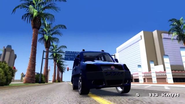 Fiat Doblo 2009 - GTA San Andreas _REVIEW смотреть онлайн