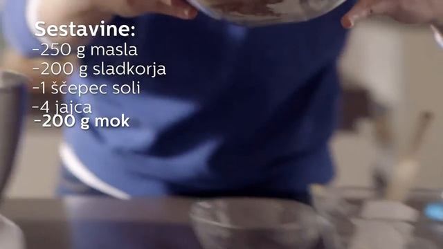 Čokoladni kolač | Kuhinjski robot Philips смотреть онлайн