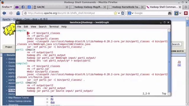 UGA GACRC Apache Hadoop MapReduce & HDFS смотреть онлайн