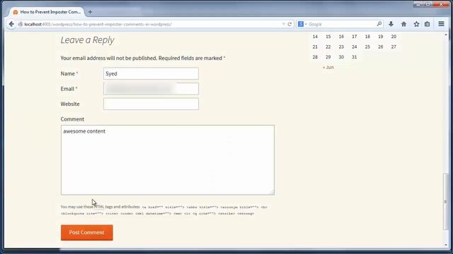 How to Prevent Imposter Comments in WordPress смотреть онлайн