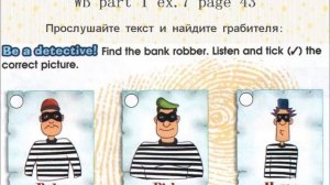 Get it right! Starlight 4 класс 1ч WB упр.7 стр.43