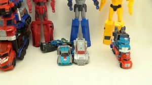 Transformers Robots in Disguise Car Color Collection Prime Bumblebee CombinerForce трансформеры Toy