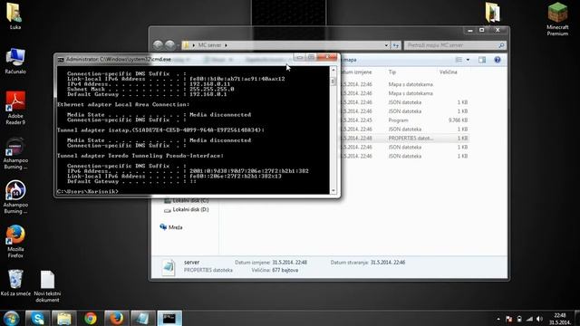 How to make a minecraft server [No Hamachi] 2014 смотреть онлайн