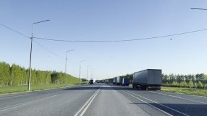 Съезд с трассы М-5 на Торбеево-Атюрьево-Краснослободск-Ковылкино.