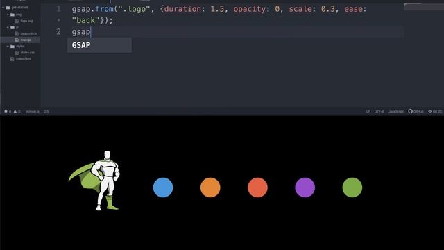 Getting Started with GSAP 3 смотреть онлайн
