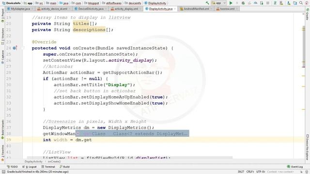 Device Info App - Part 06 – Display Info смотреть онлайн