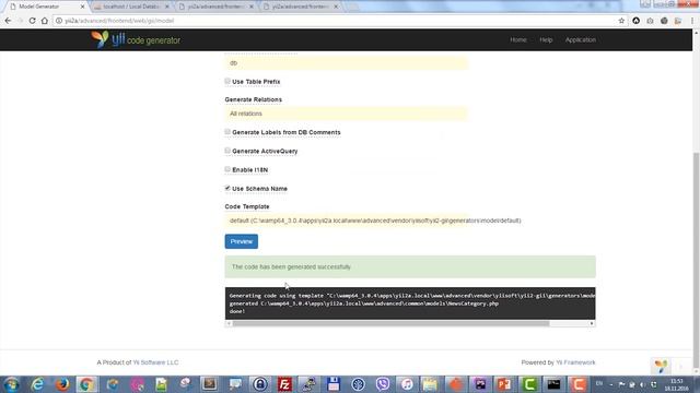 Видео курс YII2 Essential. Урок 5. Работа с GII смотреть онлайн