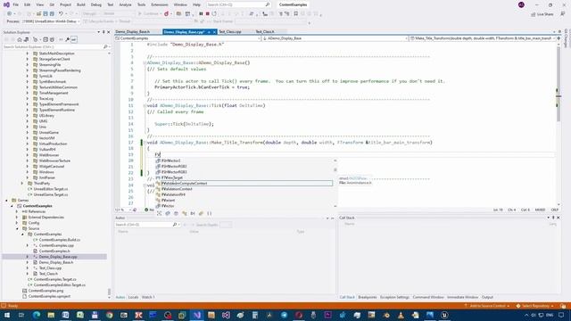 С++ и блюпринты в Unreal Engine 5, часть #05. Переносим в С++ трансформацию заголовка смотреть онлайн