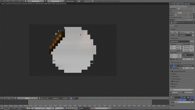 Minecraft Fishing_Rod Rig [Blender] смотреть онлайн