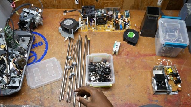 How To Salvage A Commercial Printer for Electrical And Mechanical Parts 049 смотреть онлайн