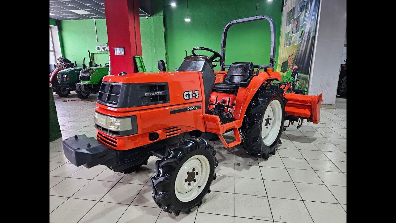 KUBOTA GT-3 Трактор японский с ПСМ г. Тула ПрогрессАвто смотреть онлайн