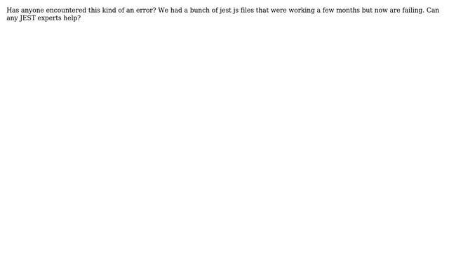 Salesforce: Cannot find module '@jest/globals' from 'abc.test.js' смотреть онлайн