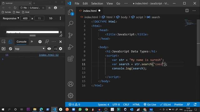 #4 JavaScript Strings 2021 смотреть онлайн