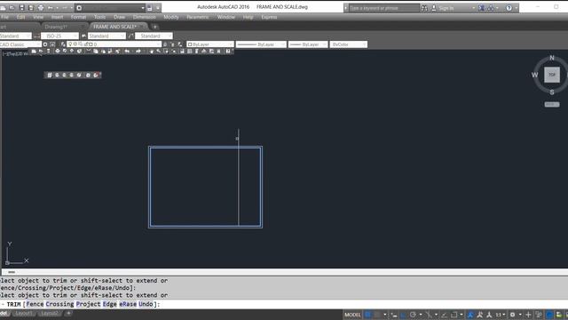 Frame and Scale Autocad 2016 смотреть онлайн
