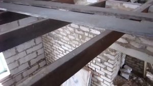 Деревянное межэтажное перекрытие.Ч.0 Начало.Балки перекрытия,работы по выравниванию основания полов