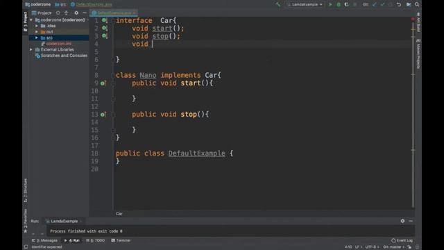 Java 8 Default Keyword смотреть онлайн