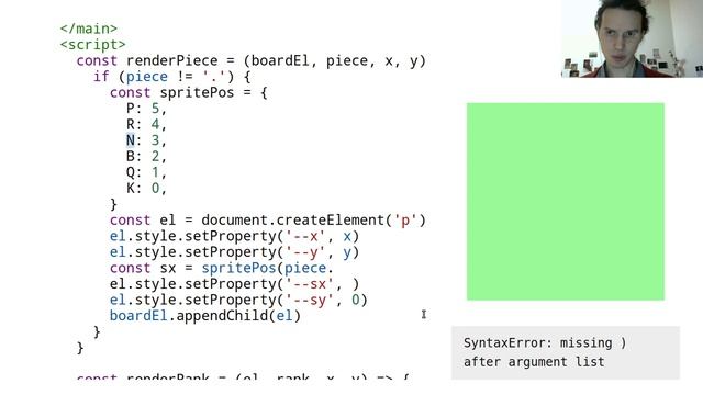 Разработка проекта на JavaScript. Часть 2. Отрисовка смотреть онлайн