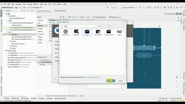 Custom Edit Text | Kotlin tutorial for beginners 2022 | Kotlin android tutorial | #1 смотреть онлайн