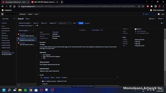 Minecraft 1.19 Snapshot 22w19a - 3 Confirmed Bugfixes + NEW Chat Preview смотреть онлайн