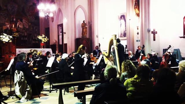 Mozart Concerto in C, K 299 Melissa Kenny Harp : Olga Bertinat Flute смотреть онлайн
