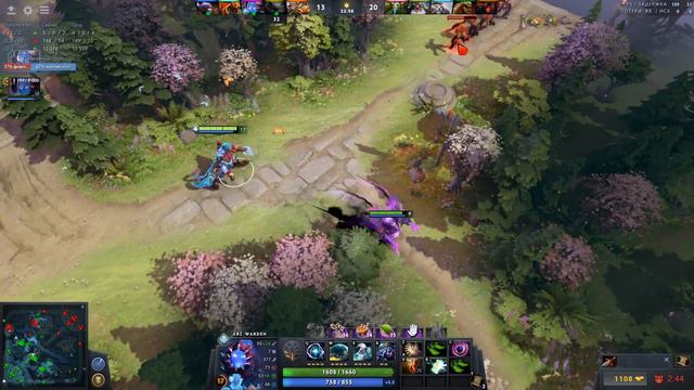 Стану ли я как то игроком матча в Dota 2? Обычная игра за Arc Warden после долгого перерыва в Дота смотреть онлайн