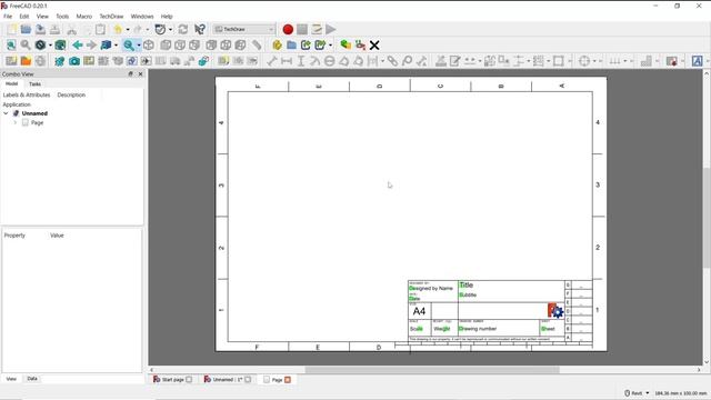 FreeCAD How To Techdraw To Pdf