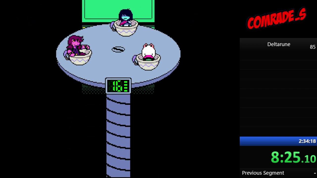 Deltarune Speedrun All Recruirs All Boses Chaper 2