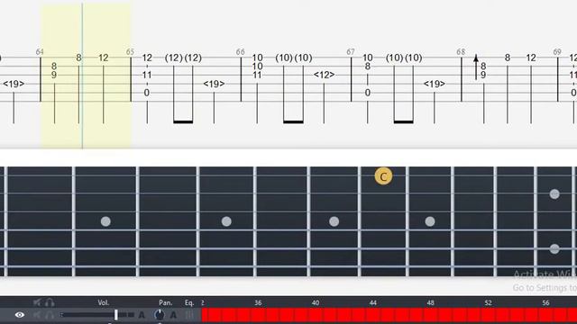 Guitar Tab - Ancient Stones (The Elder Scrolls V: Skyrim) OST Fingerstyle Tutorial Sheet Lesson #An смотреть онлайн
