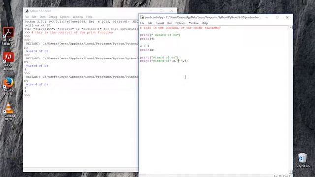 Python Beginner Tutorials controlling the print function pt1 смотреть онлайн