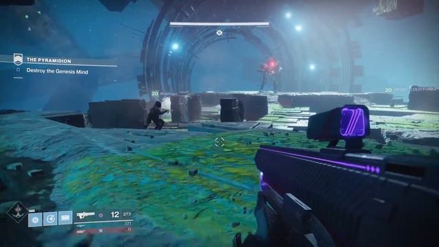 Destiny 2 - Pyramidiom Strike - Genesis Mind Glitch смотреть онлайн